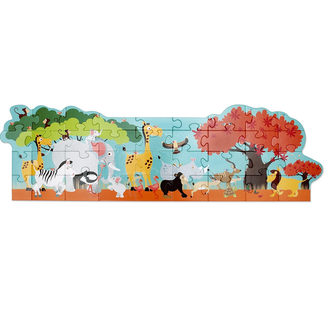 PUZZLE 36PCS DE PISO, SAFARI-0