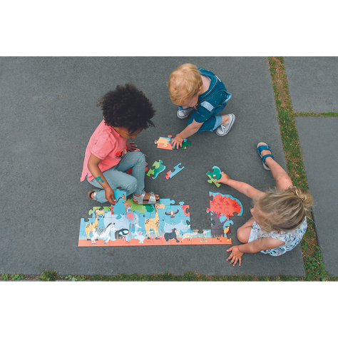 PUZZLE 36PCS DE PISO, SAFARI-3