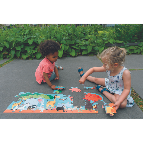 PUZZLE 36PCS DE PISO, SAFARI-4