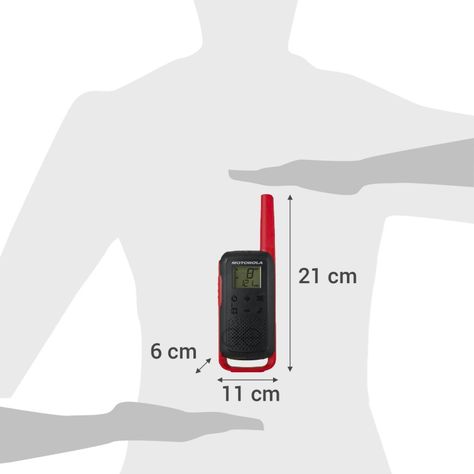 Radio Motorola Walkie-talkies Talkabout T210-2