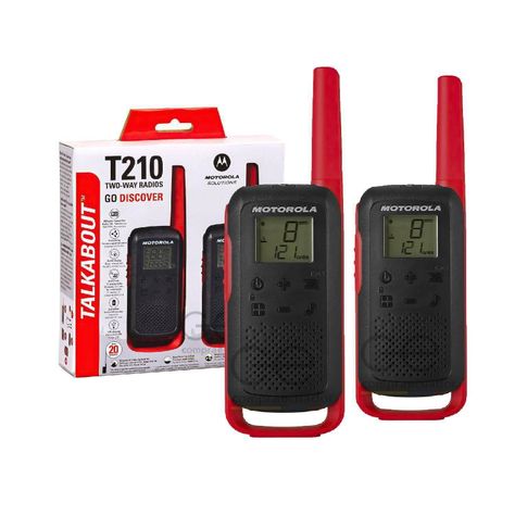 Radio Motorola Walkie-talkies Talkabout T210-1