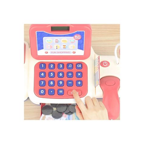 Caja Registradora de Juguete Con Musica y Sonido-1