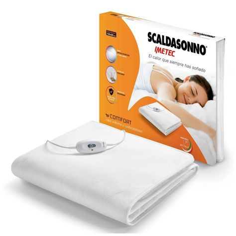 Calientacama 1 Plaza Individual 150x80 CM 2 Temperaturas Comfort Scaldasonno-2