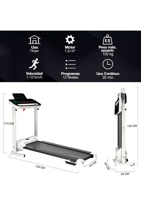 Pack Trotadora Kemilng K500 + Spinning HomeFitness Blanco-1