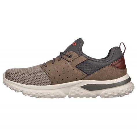 Zapatilla Hombre Solvano Beige Skechers-3