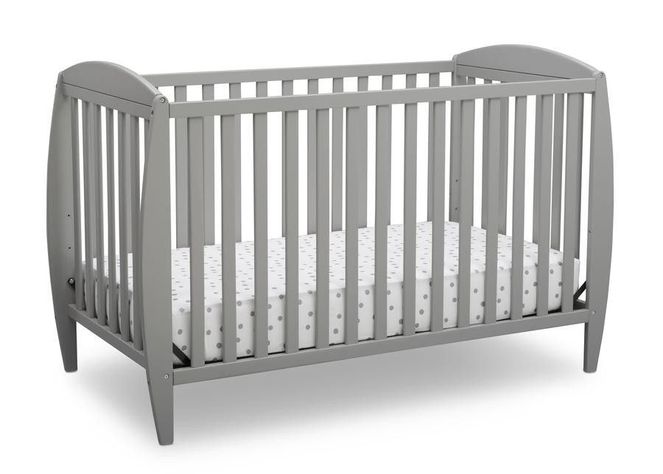 Cuna de madera 4 en 1 taylor Gris-0
