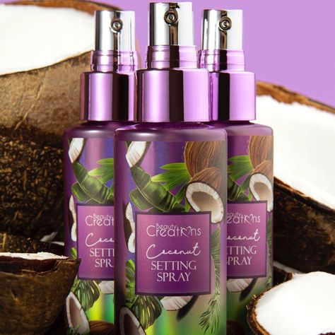 Fijador Spray de Maquillaje Aroma Coco Beauty Creations-3