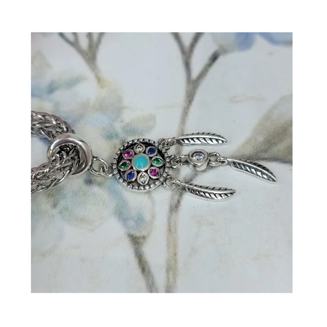 Charm Atrapa Sueños en Plata Fina 925 SILVER HEART-3