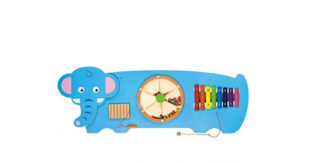 Juego Pared Madera Diseño Elefante-0