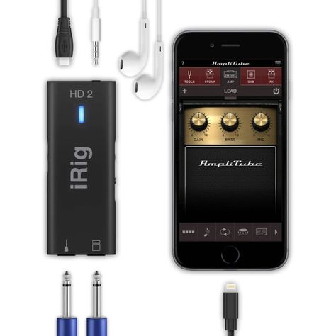 IK Multimedia iRig HD 2 Interfaz de Audio iOS/Windows-4