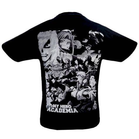 Polera My Hero Academia Doble Estampado-1