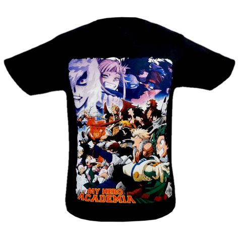 Polera My Hero Academia Doble Estampado-0