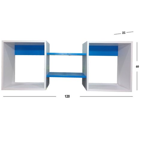 Repisa Cubo Azul-1