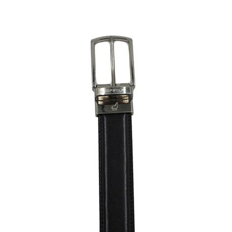 Cinturón Reversible Negro/Café 3,5 cm V9 Talla 105-2