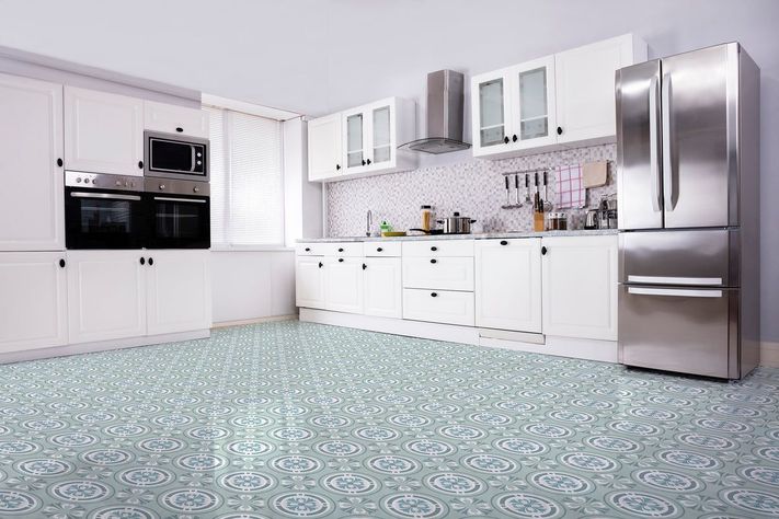 Baldosa Autoadhesivo Decorativo 33x33 Esmeralda-1