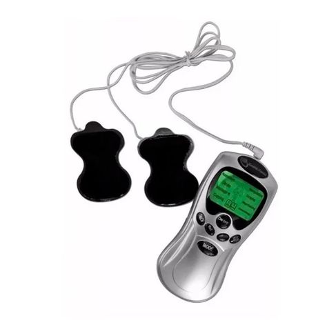 Gimnasia Pasiva + Conexion 4 Electrodos Masajeador Tonifica-0