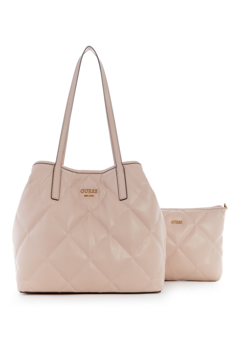 Cartera Vikky Tote Nud Beige Guess-0
