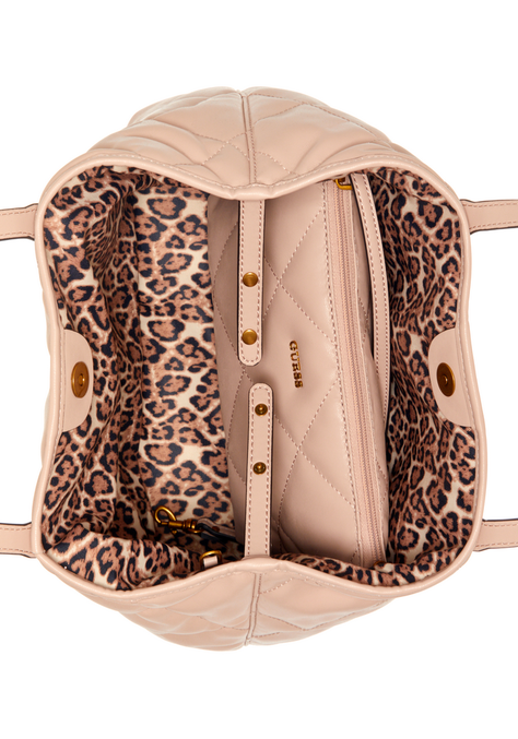 Cartera Vikky Tote Nud Beige Guess-4