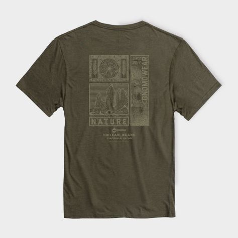 Polera Eco M-5 Hombre Green Gnomo-1