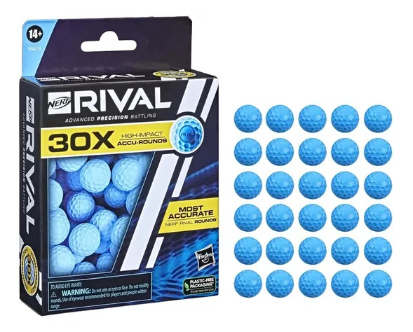 Nerf Rival 30 Accu-round Refil Dardos Recarga-2