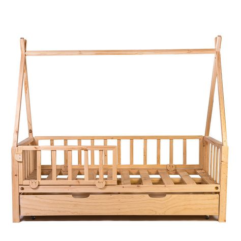 Cama para niños, Cama tipi bv cajonera infantil - 1.5 plaza-3