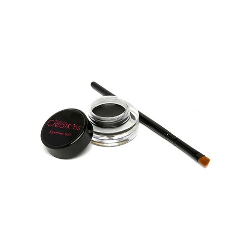 Delineador de Ojos Gel A Prueba de Agua Negro Beauty Creations-0