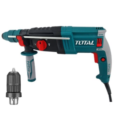 Rotomartillo Percutor Sds Plus 950w+ Mandril Total-0