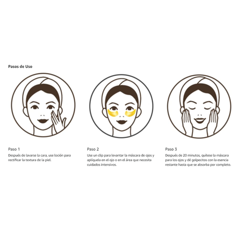 Parches Hidrogel Anti Ojeras Vitamina C-1