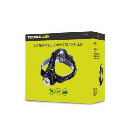 Linterna de Cabeza Cintillo Led Cree Carga Micro USB 10W Tecnolab -1