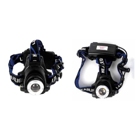 Linterna de Cabeza Cintillo Led Cree Carga Micro USB 10W Tecnolab -2