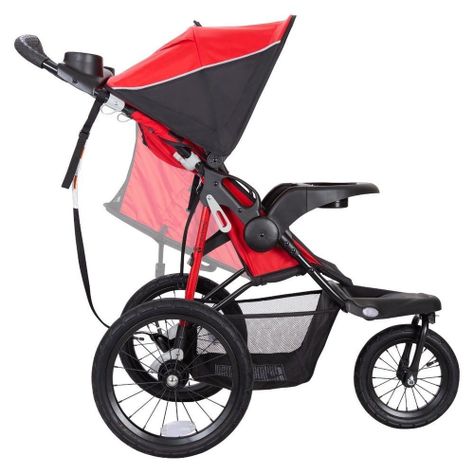 Coche Jogger XCEL-R8 - Rojo rubí-1