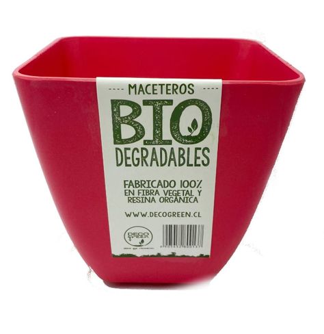 SET 7 MACETAS BIO CUADRADO 4BLANCO3CORAL13,3X12,4-3