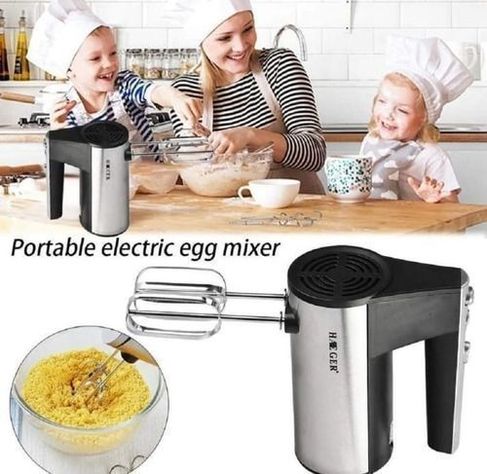 Batidora De Mano Eléctrica Hg-6629 450w 5 Velocidades-1