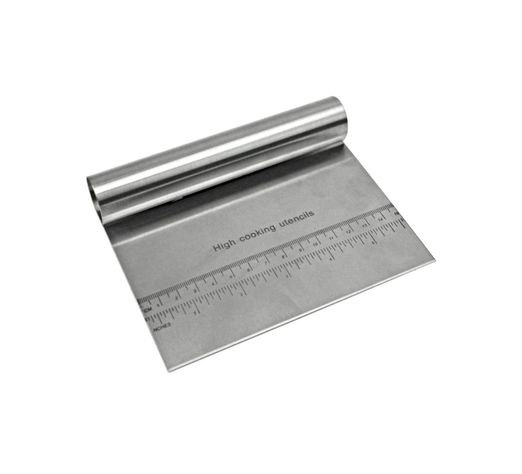 Scraper Metálico Espátula Alisador Torta Cortador Masa 22cm-0