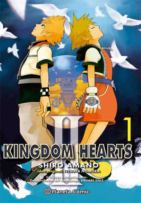 Manga Kingdom Hearts II - Tomo 01 - España-0