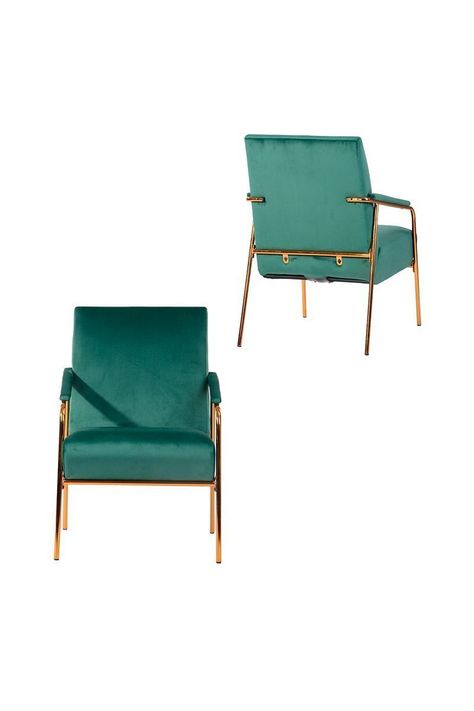 Poltrona Sitial Normandie Verde-3