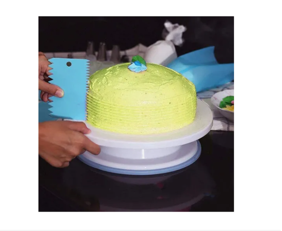 Kit Decoración Para Repostería Con Base Giratorio 106 Pcs-4