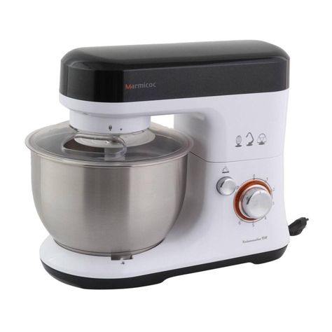 Batidora De Pedestal Electrica 800W 4L 6Vel Blanco-0