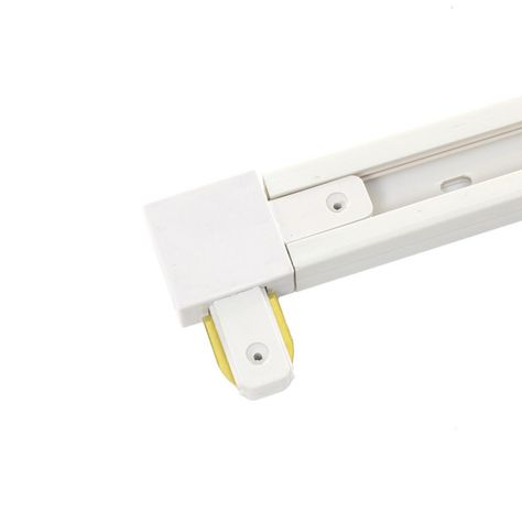 Pack 5 Conectores Para Carril Monofásico De Iluminación LED "L" Blanco-4