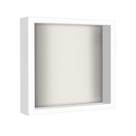 Marco Shadow box. profundidad 5 cm. Entre Fondo y frente Blanco 20x30 cm-0