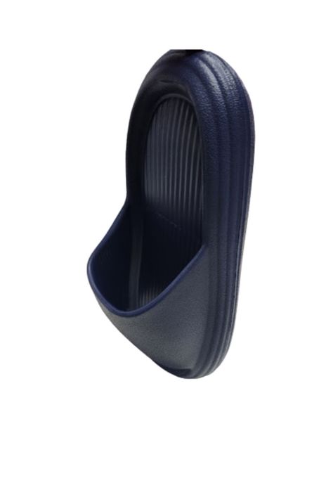 Sandalia Slide Hombre Azul-0