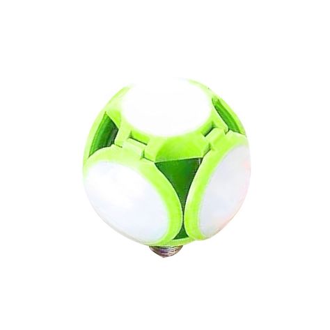 Lampara Ampolleta Balon Universal E27 40w Verde-0