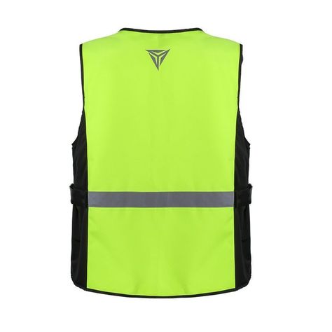Chaleco reflectante para motociclismo Motowolf 0506 - Amarillo-2