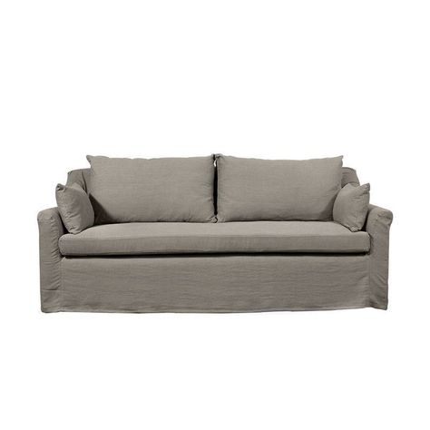 Sofá Lircay Chenille Gris Piedra 3C-0