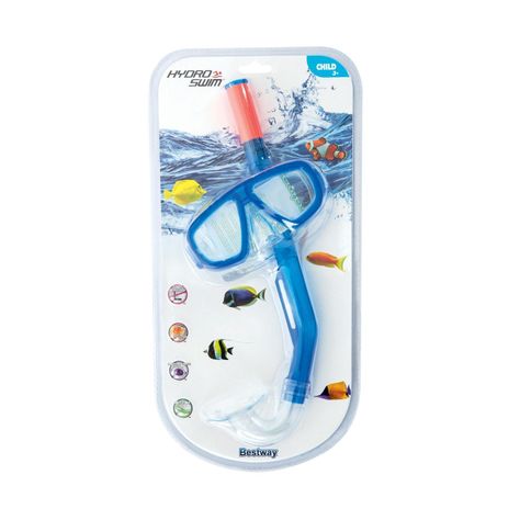 Kit Snorkel – Máscara de Buceo Azul-4