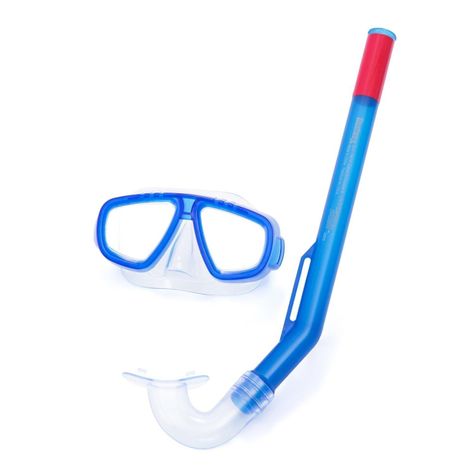 Kit Snorkel – Máscara de Buceo Azul-0