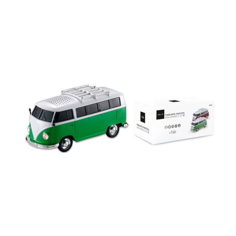 Parlante Combi Bluetooth Portátil Verde - Puntostore-1
