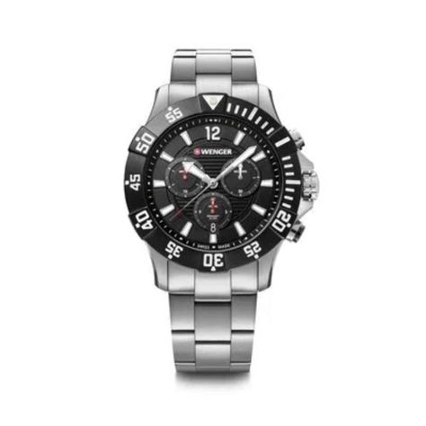 Reloj Seaforce Chrono Dial Negro 43 mm-0