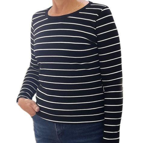 POLERA DE MUJER LISTADA DE CANUTÓN-0