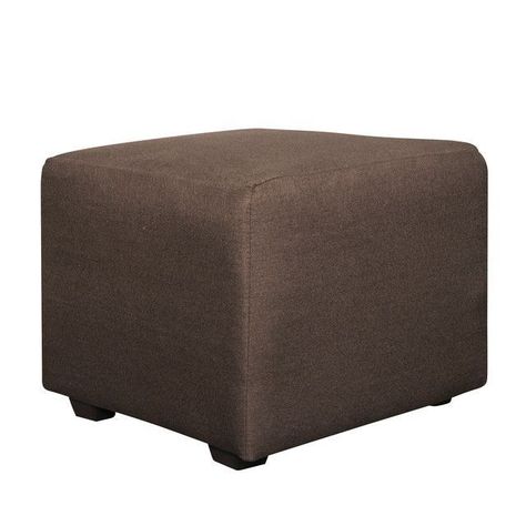 Living Loreto Lino 3 Cuerpos + 2 Pouf Chocolate-3